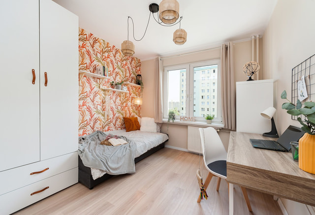 Cozy single room No. 3, Pachońskiego Street