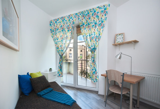 Одномісний номер № 4 з балконом за адресою Żeromskiego 51