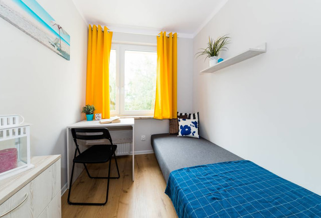 Przytulny pokój 1-osobowy nr 6, ul. Szopkarzy