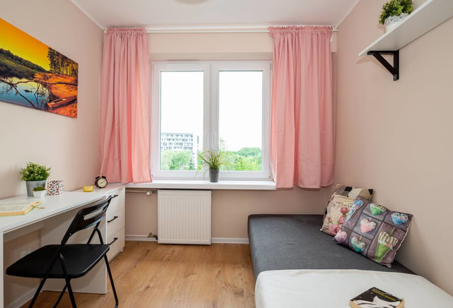 Przytulny pokój 1-osobowy nr 6, ul. Heila okolice Bonarki