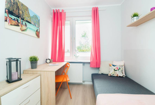 Cozy single room at Meissnera, Prądnik Czerwony