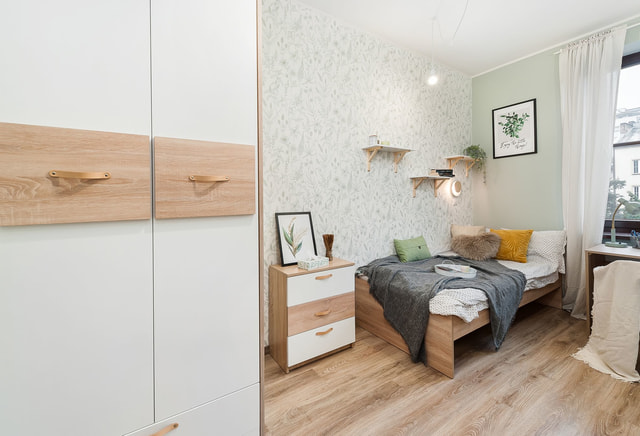 Large single room at Nowy Kleparz