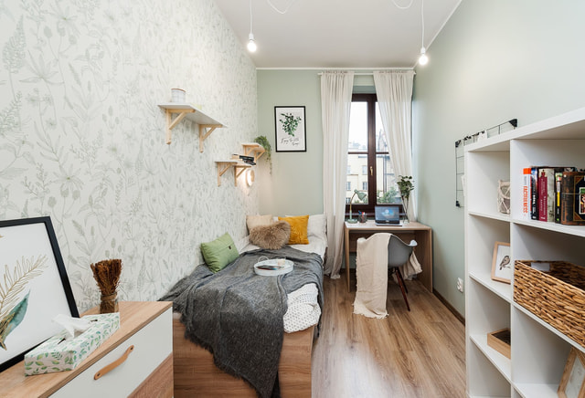 Large single room at Nowy Kleparz