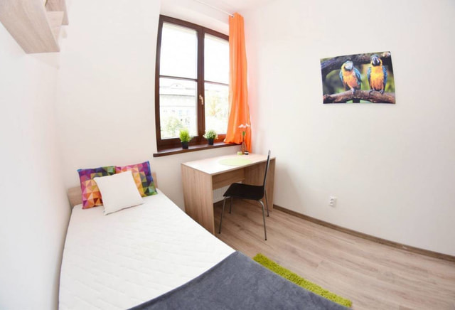 Spacious single room in the center, next to Nowy Kleparz