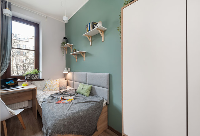 Bright single room in the center, near Długa Street