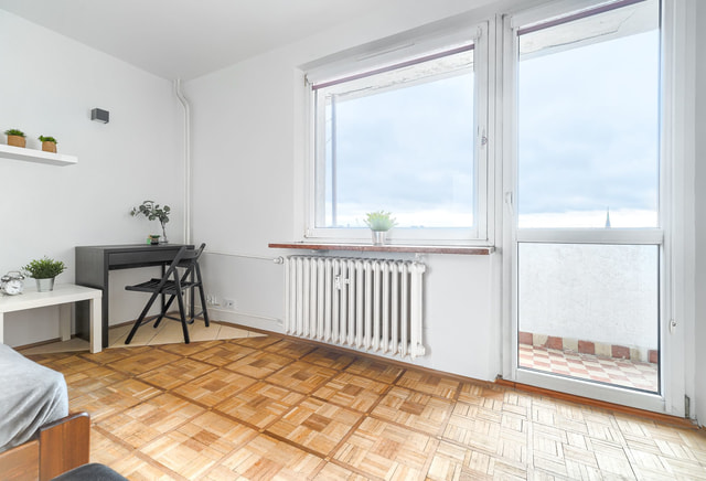 pokój 1 - osobowy nr 1 z balkonem, ul. Wyszyńskiego 38