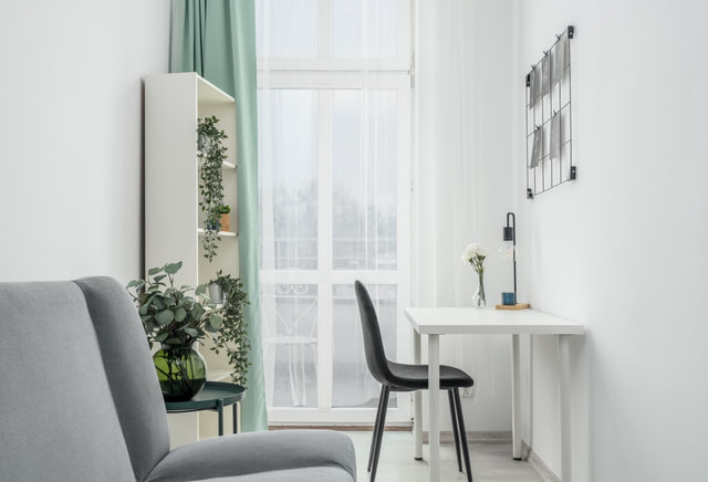 single room no. 2 with a balcony, ul. Wielkopolska 23