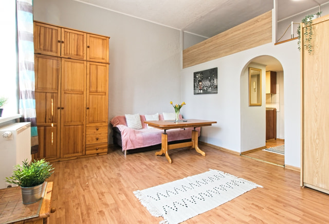 Przędzalniana 56, studio apartment