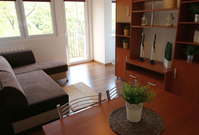 Okrzei 30/36, studio apartment