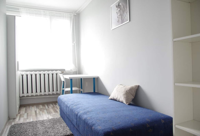 ZAPYTAJ O AKTUALNĄ CENĘ Pokój 1-osobowy nr 4, ul. Hiszpańska 29