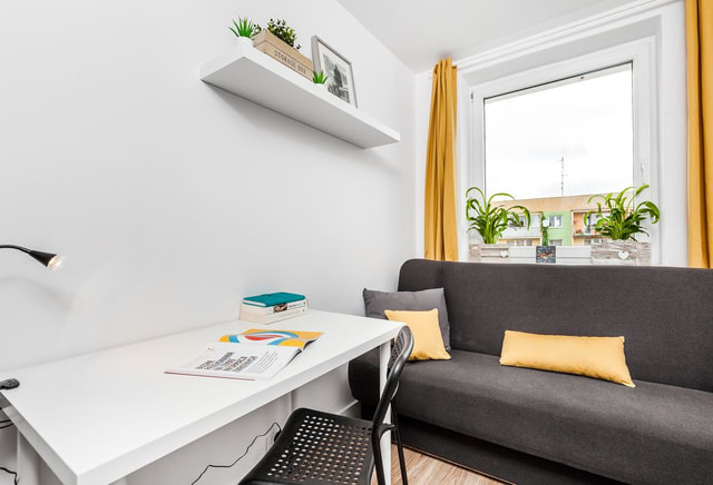 Pokój 1-osobowy  nr 2, ul. Więckowskiego 8