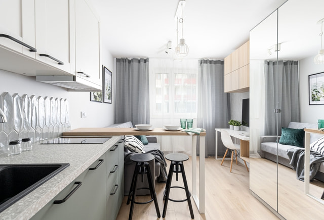 Mini studio apartment