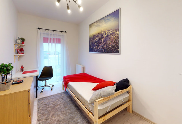 Wróblewskiego 21H, single room No. 1