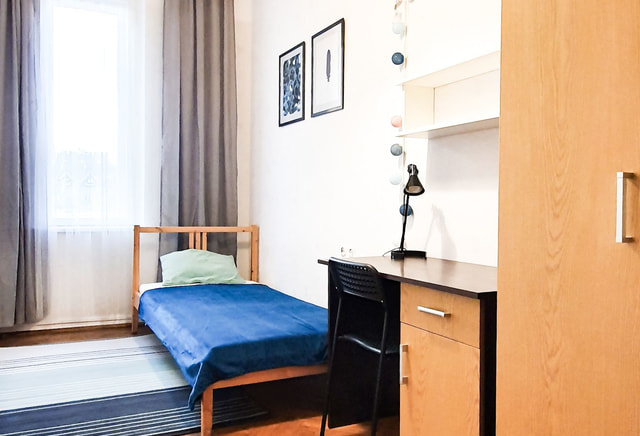 Pokój Centrum Plac Inwalidów Królewska AGH UP UJ balkon w mieszkaniu