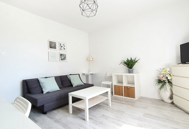 Sypialnia+salon z aneksem  | 48m | 3 piętro | ul. Gen. Fieldorfa-Nila