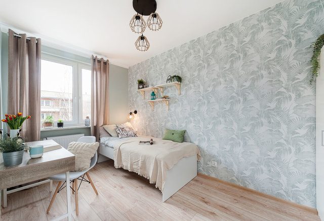 Spacious single room in an apartment after renovation, Nad Sudołem