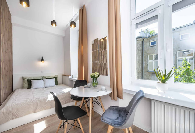 Piotrkowska 82, studio apartment No. 1