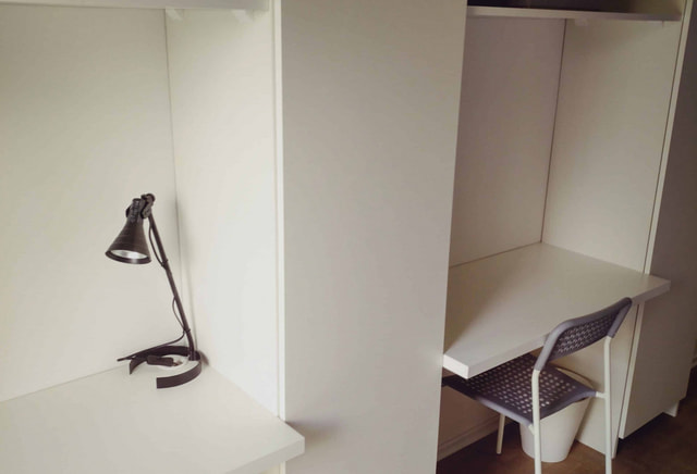 Single room #2 at Czerniakowska Street 38