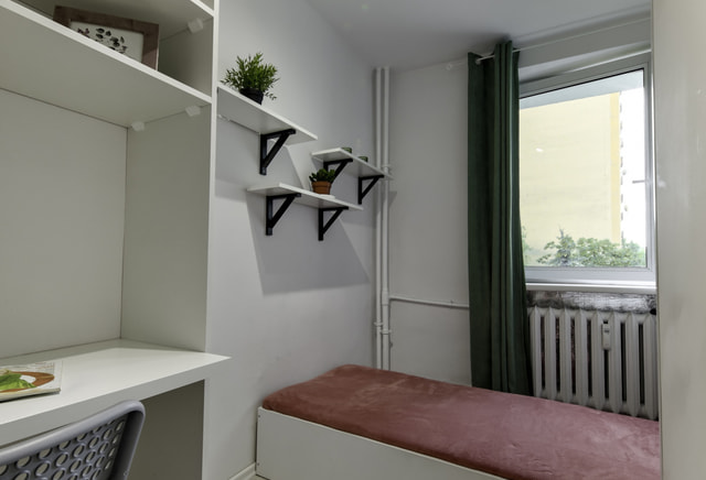 Pokój jednoosobowy #3 przy ul. Korotyńskiego 21