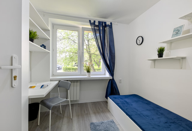 Single room #3 at Miła 14 Street