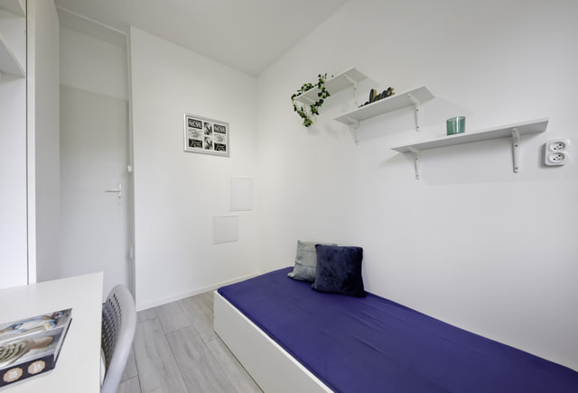 Pokój jednoosobowy #3 przy ul. Wiolinowej 1