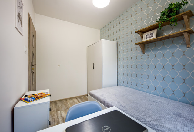 Pokój jednoosobowy #4 przy ul. Egejskiej 3