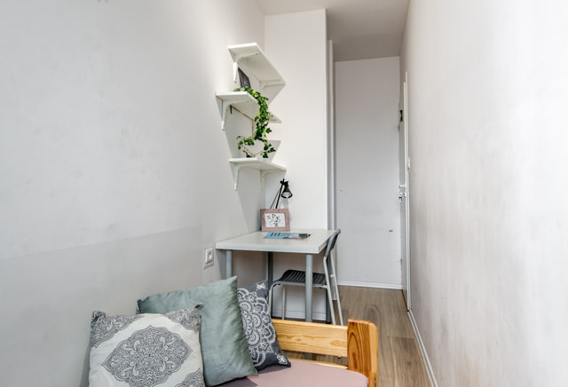 Pokój jednoosobowy #2 przy ul. Lachmana 2 [TYLKO DLA KOBIET]