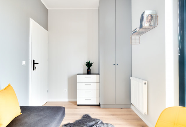 Room with a terrace in a developer apartment, ul. Górecki 13, UŚ (P2)