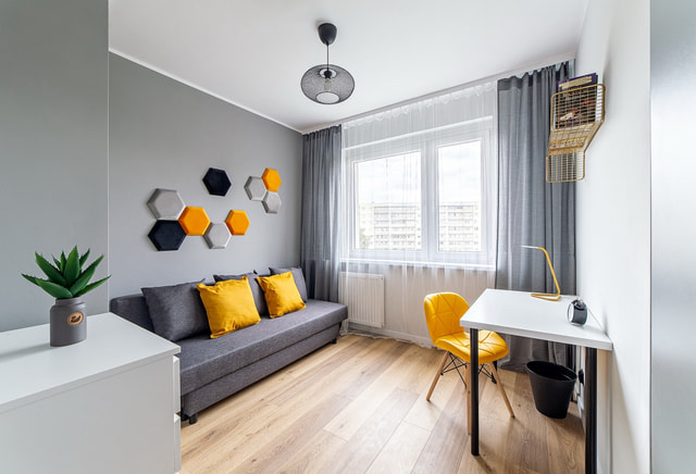 Modern room, ul. Karpacka 10, close to the EU, WSP, UŚ (P3)