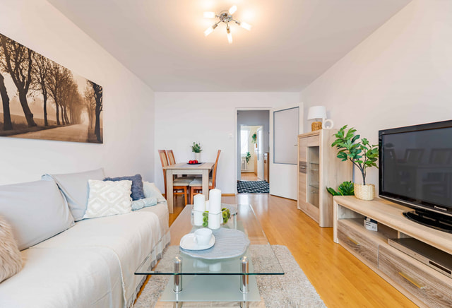 A spacious, two-room apartment with a great view, ODYŃCA 66