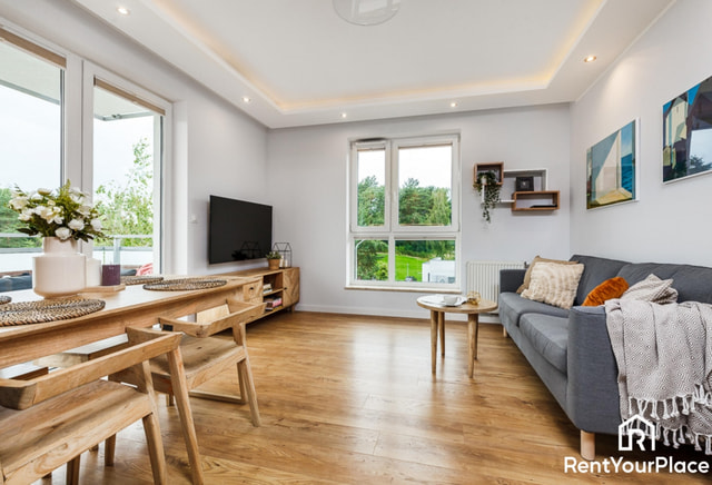 A two-room apartment with a parking space and a cellar - Myśliwska