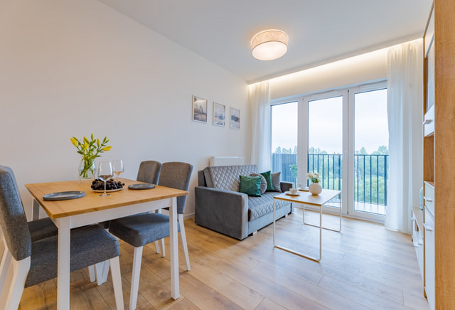 A sunny apartment next to MANUFAKTURA Drewnowska 77D