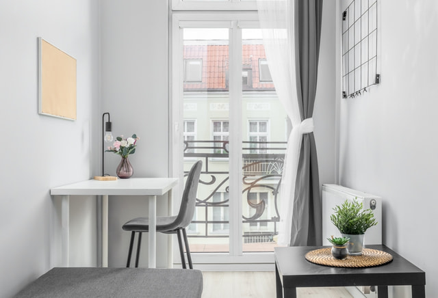 pokój 1 - osobowy nr 8 z balkonem, ul. Krzywoustego 53