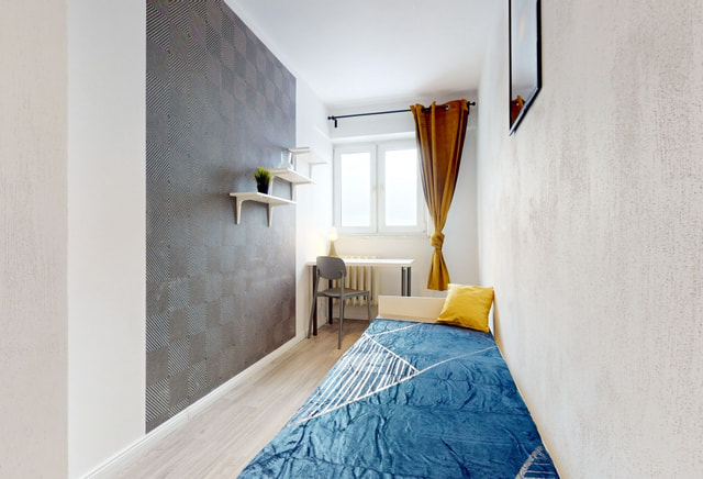 Single room #3 at Jasielska 38 Street