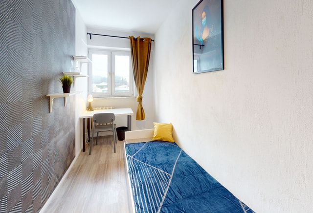 Single room #3 at Jasielska 38 Street