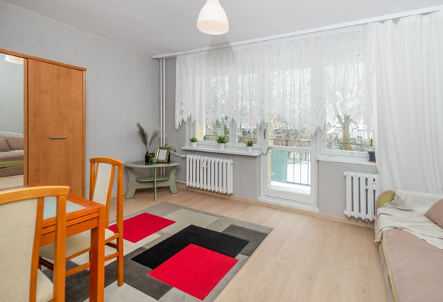 Pokój 3 przy ul. Powstańców Warszawskich 70 w Gdańsku