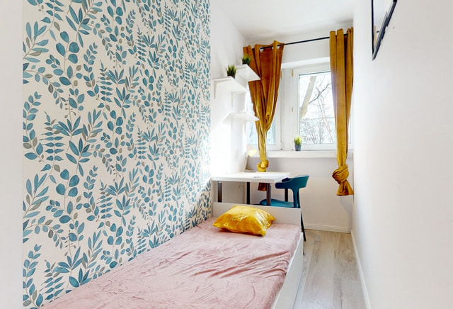 Pokój jednoosobowy #3 przy ul. Kasprowicza 88