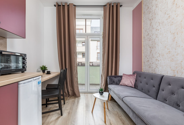 | Studio ul. Emilia Plater | BALCONY |