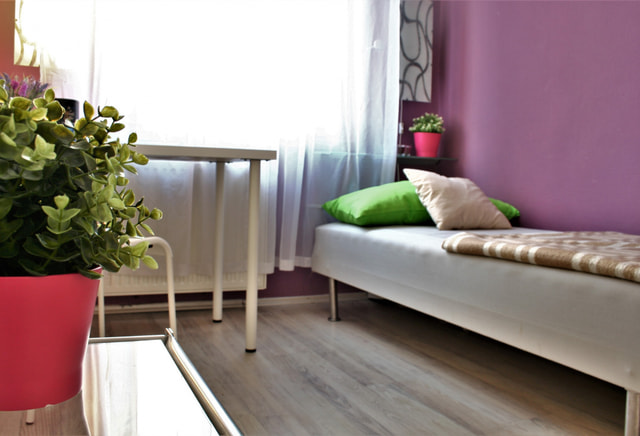 Pokój nr 4 przy ul.Ossowskiego 32a 