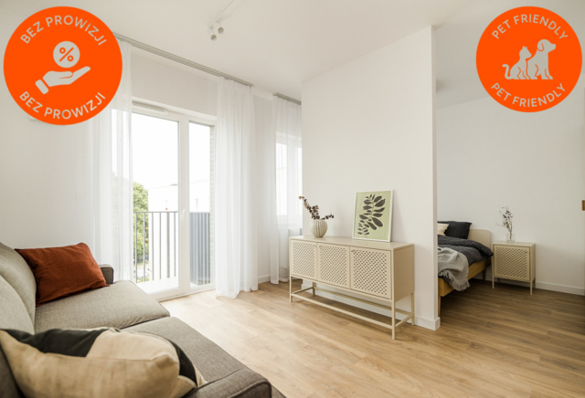 Studio | 33.29 m2 | Ogródek| Internet w cenie | Bezpośrednio