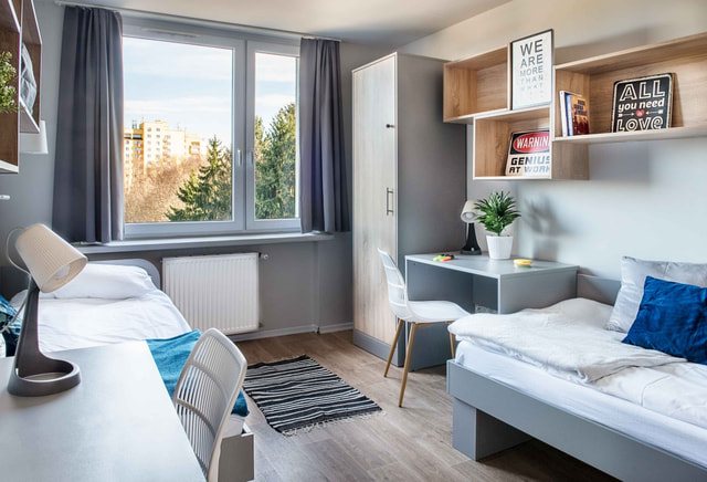 Miejsce w pokoju 2-os. - rok akademicki 2026/2027