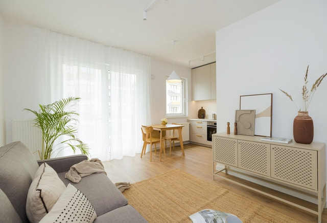 2-room | 40.28 m2 | Balcony | Internet included | Direct