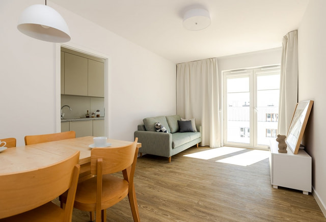 2-pokojowe | 44.4 m2 | Balkon | Internet w cenie | Bezpośrednio