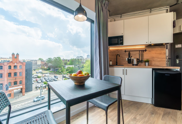 Nowoczesna kawalerka w centrum Szczecina, idealna dla singla lub pary