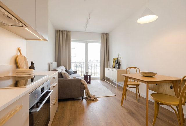 2-pokojowe | 37.93 m2 | Balkon | Internet w cenie | Bezpośrednio