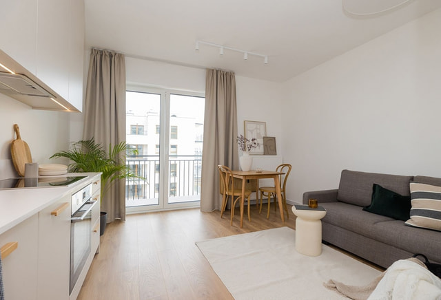 Studio | 30.49 m2 | Balkon | Internet w cenie | Bezpośrednio