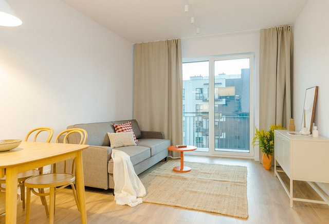 2-pokojowe | 38.06 m2 | Balkon | Internet w cenie | Bezpośrednio