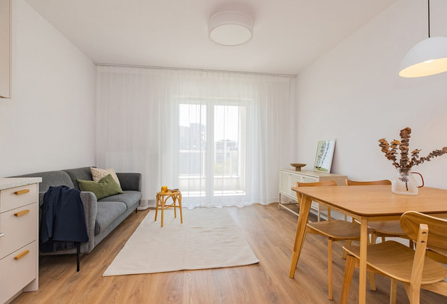 3-room | 60.8 m2 | Balcony | Internet included | Direct