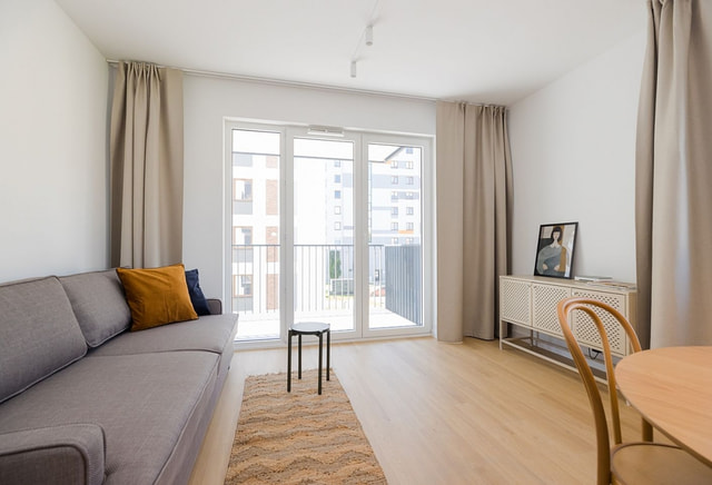 3-room | 58.83 m2 | Balcony | Internet included | Direct