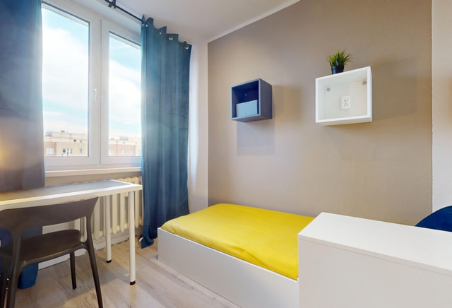 Pokój jednoosobowy #1 przy ul. Krasnobrodzkiej 4